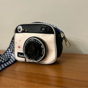 Black and White Camera Bag
